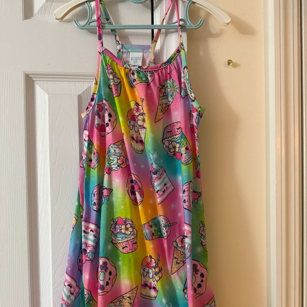 Pre-loved The Childrens Place Girls Squishes Nightgown L (10-12)